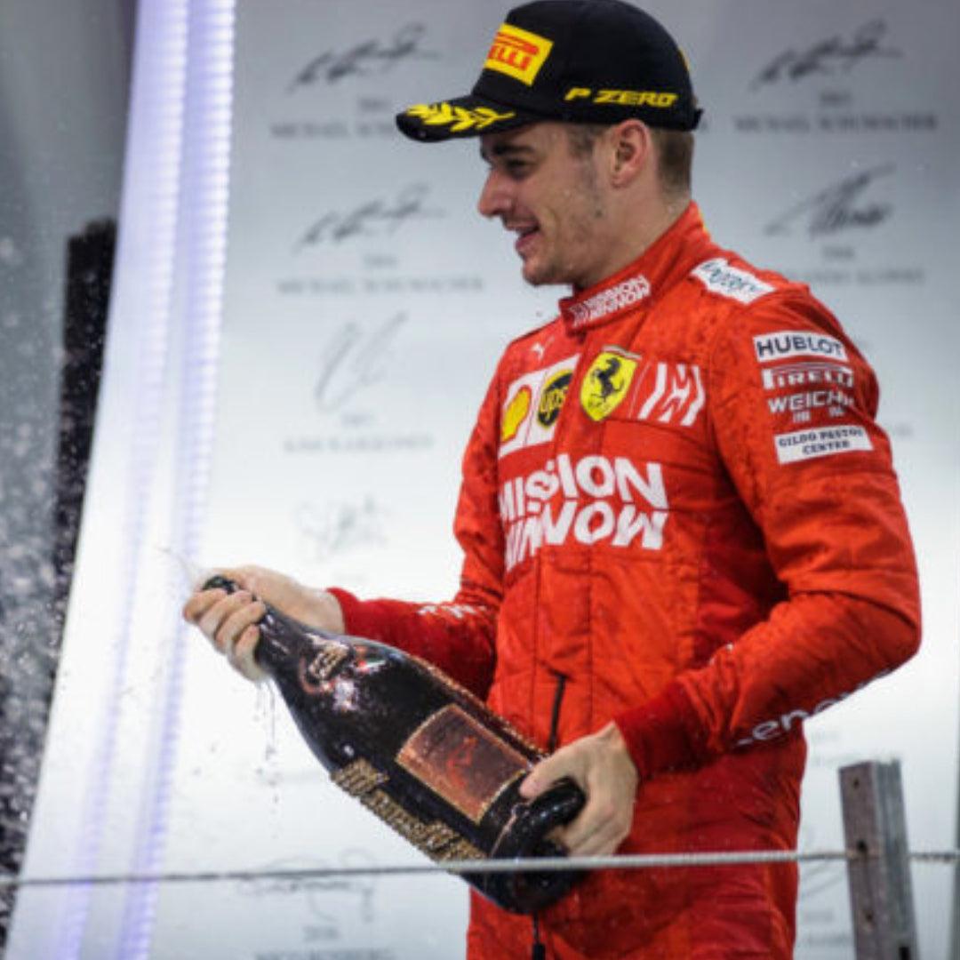 2019 Charles Leclerc Race Mission Winnow Scuderia Ferrari F1 Suit 