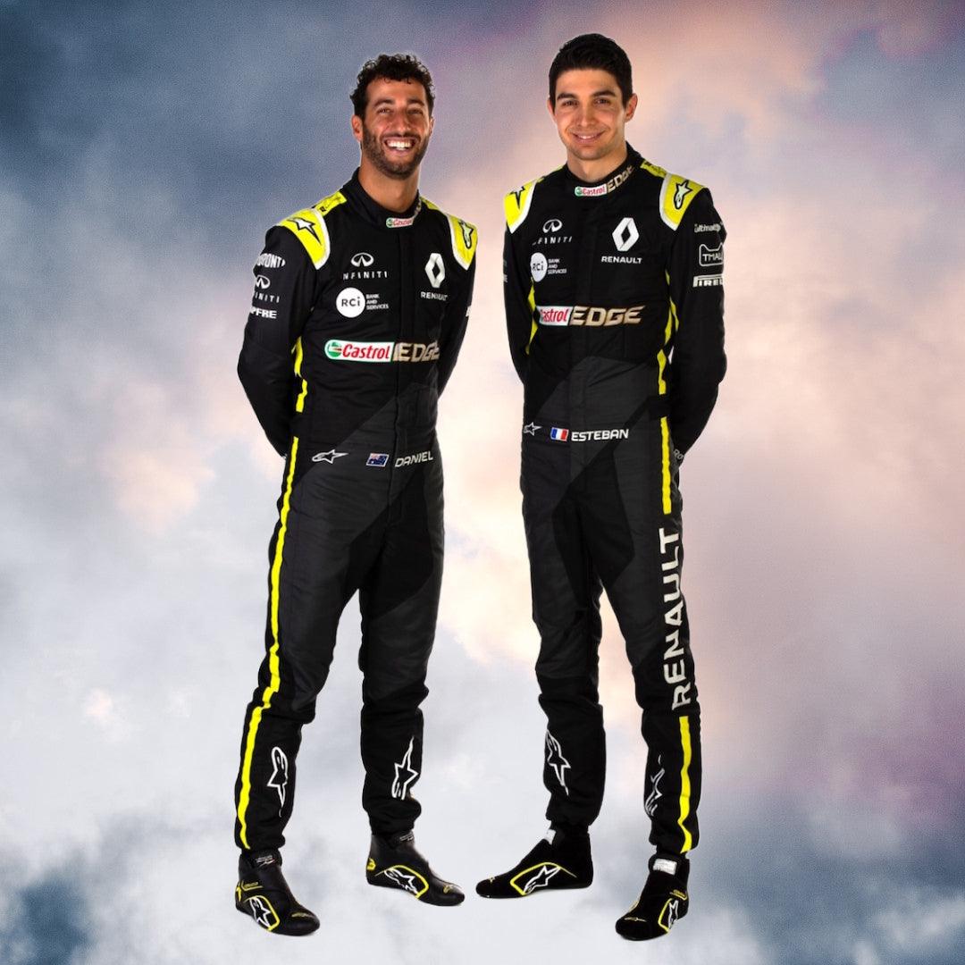 2020 Daniel Ricciardo Renault F1 Replica Race Suit – Rustle Racewears