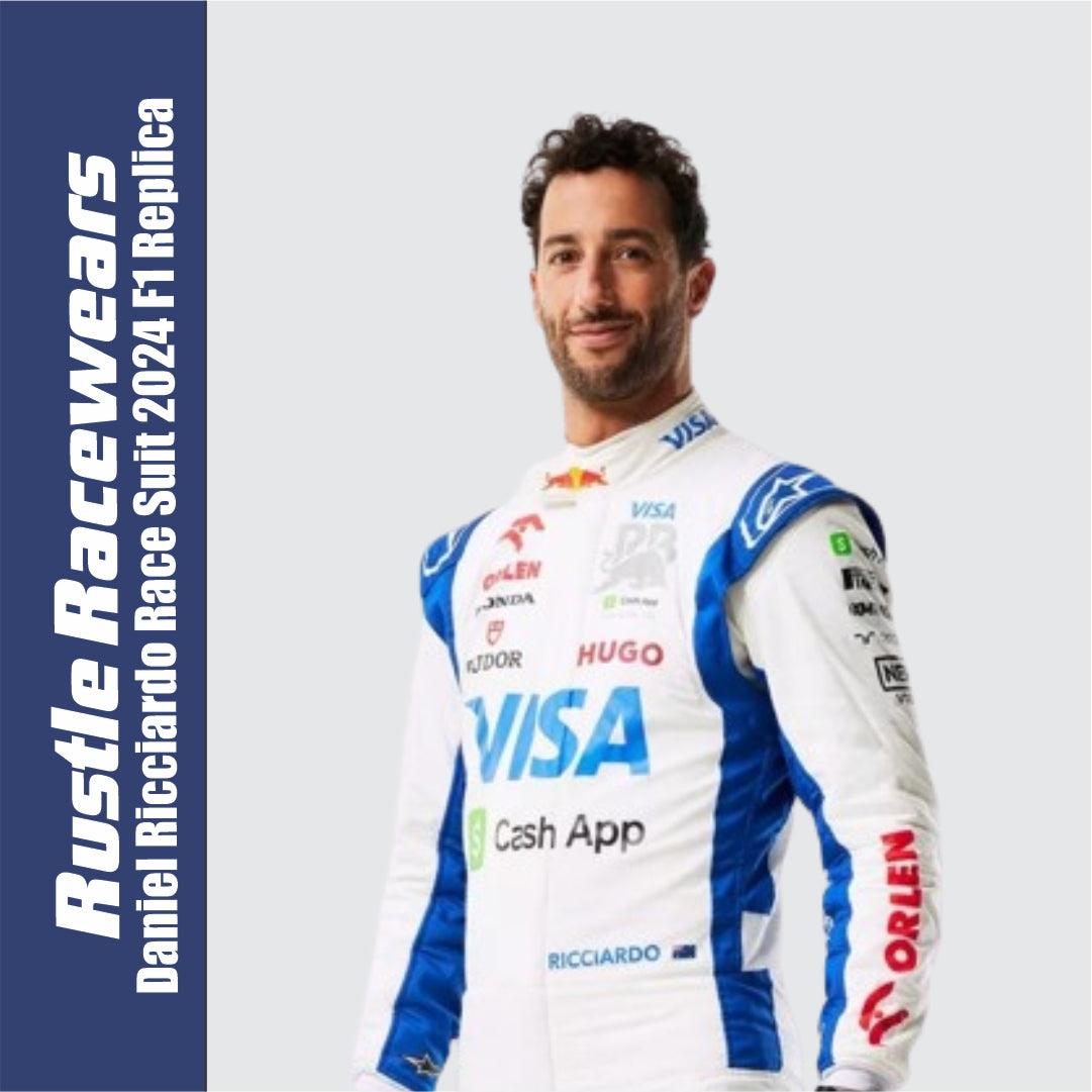 2024 Daniel Ricciardo New Race Suit F1 Replica – Rustle Racewears