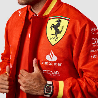 Scuderia Ferrari F1 2024 Team Varsity Jacket