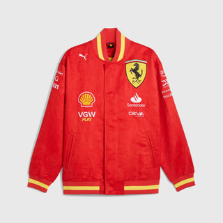 Scuderia Ferrari F1 2024 Team Varsity Jacket