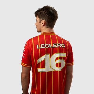 Scuderia Ferrari F1 2024 Charles Leclerc Soccer Jersey