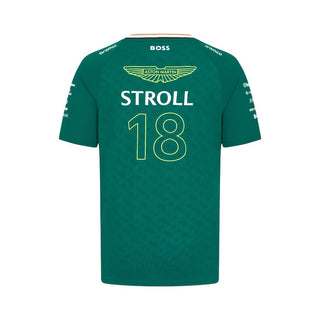 Aston Martin Aramco F1 2024 Lance Stroll Team Driver T-Shirt