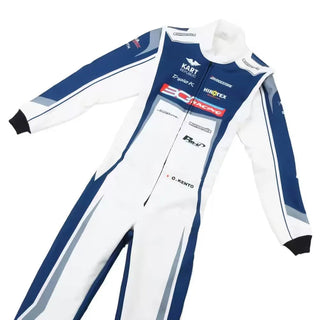 Marina Unik Kento White Racing Kart Suits