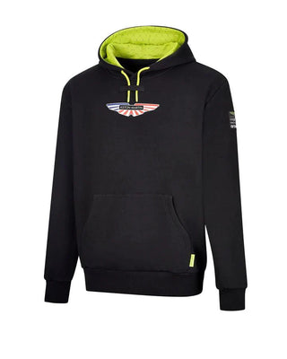 Aston Martin Cognizant F1 2023 USA GP Men's Hoodie- Black - Rustle Racewears