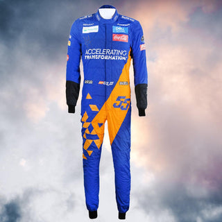 Carlos Sainz Team Mclaren 2019 Race Suit - Rustle Racewears