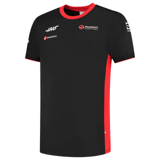 Haas Racing F1 2023 Team Fitted T-Shirt - Black - Rustle Racewears