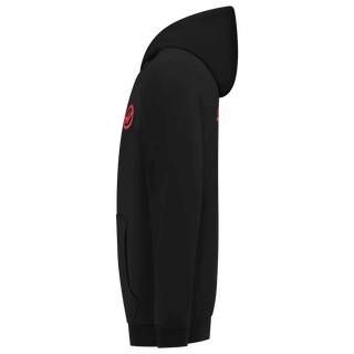 Haas Racing F1 Logo Hoodie Black - Rustle Racewears