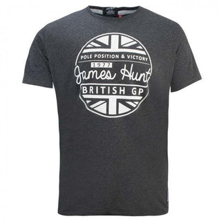 JAMES HUNT T-SHIRT BRITISH GP - Rustle Racewears