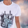 MAX New York Cityscape Printed T-Shirt - Rustle Racewears