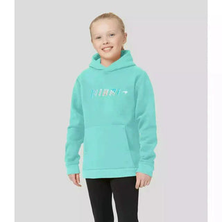 McLaren F1 Kids Miami Miami Palm Graphic Hoodie-Black/Aqua Sky - Rustle Racewears