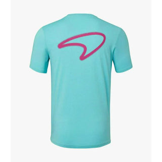 McLaren F1 Men's Miami Neon Graphic T-Shirt-Black/White/Vice Blue/Beetroot Purple/Crystal Rose/Aqua Sky - Rustle Racewears