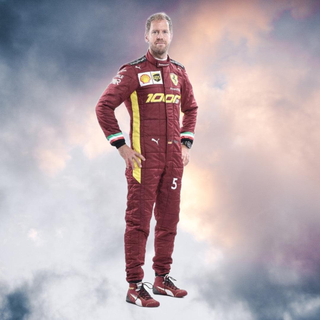 Sebastian Vettel Racing Suit 2020 Replica Scuderia Ferrari GP1000