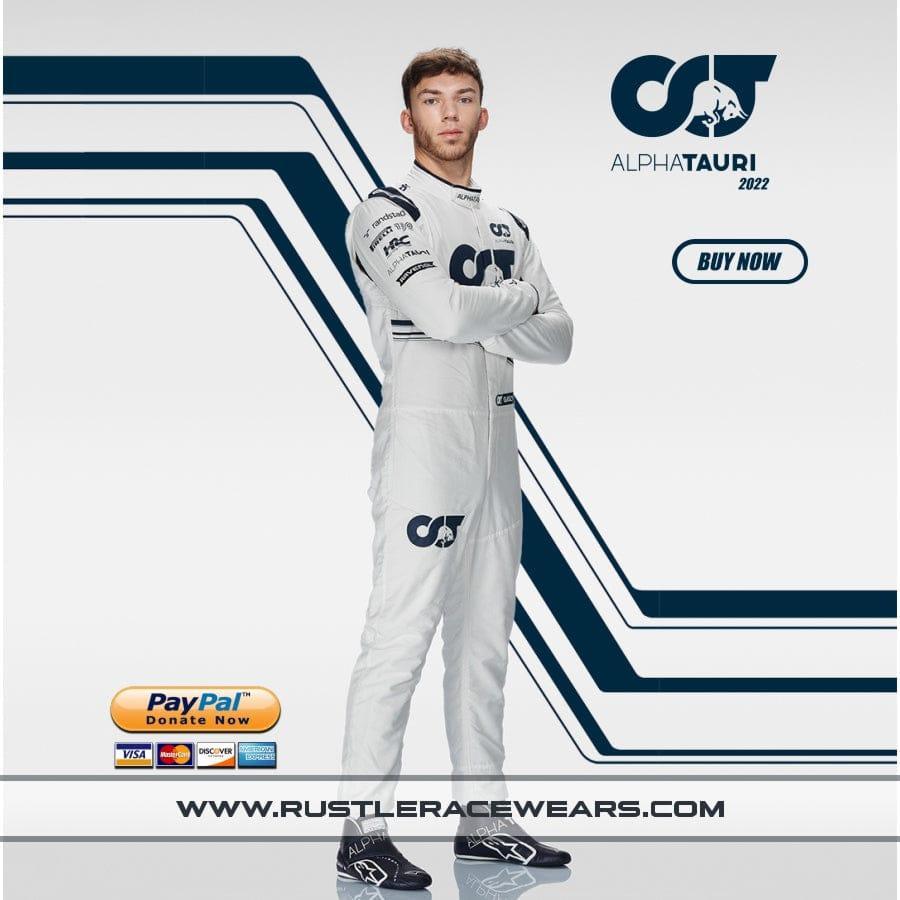 2022 New Pierre Gasly F1 AlphaTauri Race Suit